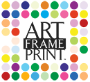art frame print logo